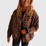 Charlene – Stilinga leopardinė striukė